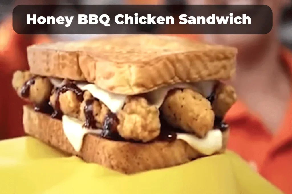 Honey bbq chicken sandwich