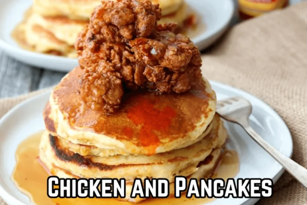 chicken and pancakes