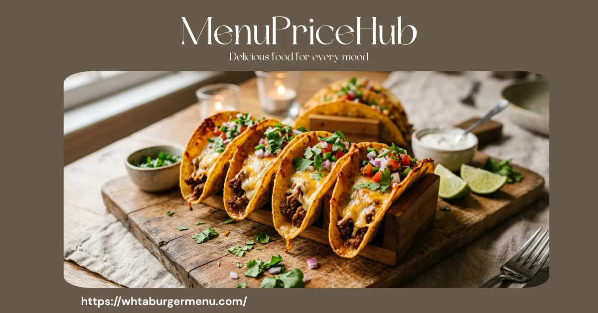 Ingredients for Cheesy Oven-Baked Tacos