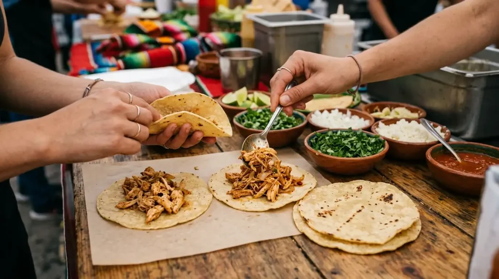 Chicken Street Tacos: The Best Homemade Recipe for Easy Taco Night 6 Assemble Chicken Street Tacos
