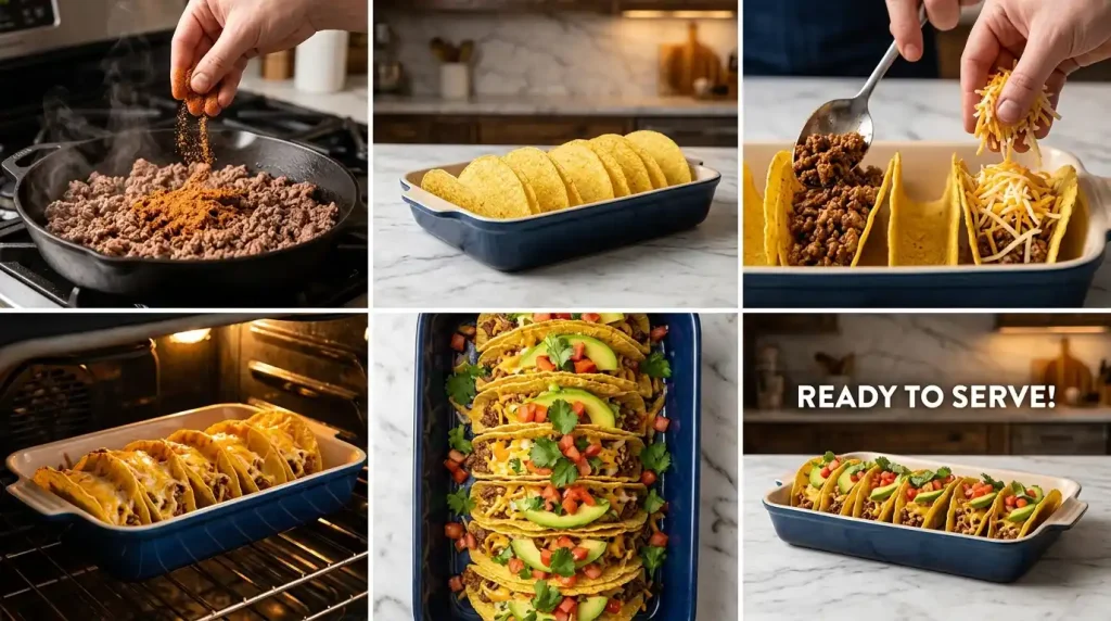 Recipe for Tacos Step-by-Step Instructions